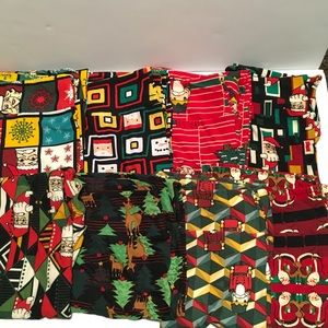 LuLaRoe Christmas TC2 Leggings Bundle
